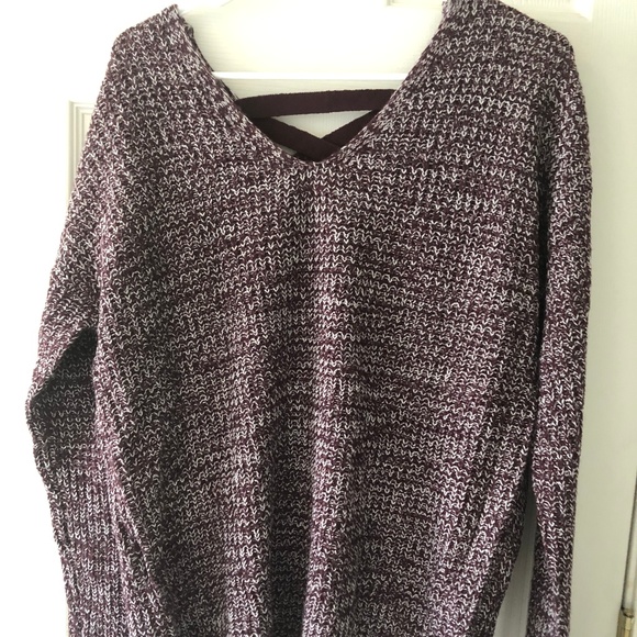 Cozy Tie-Back Sweater - Picture 1 of 3